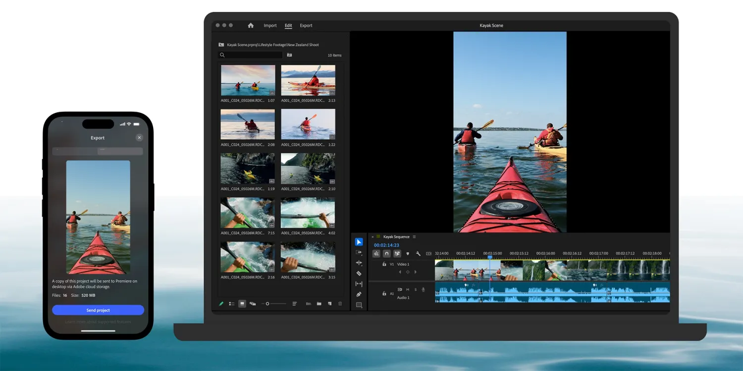 Adobe Premiere llega a iPhone: ¿el futuro del montaje de vídeo en nuestros bolsillos?