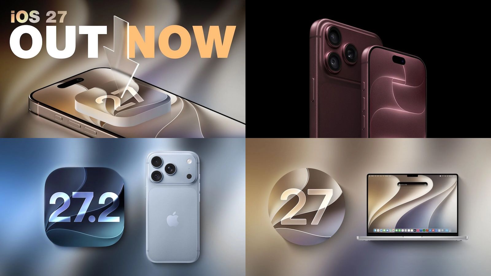 Apple lanza iOS 27 y macOS Golden Gate: novedades que no te querrás perder