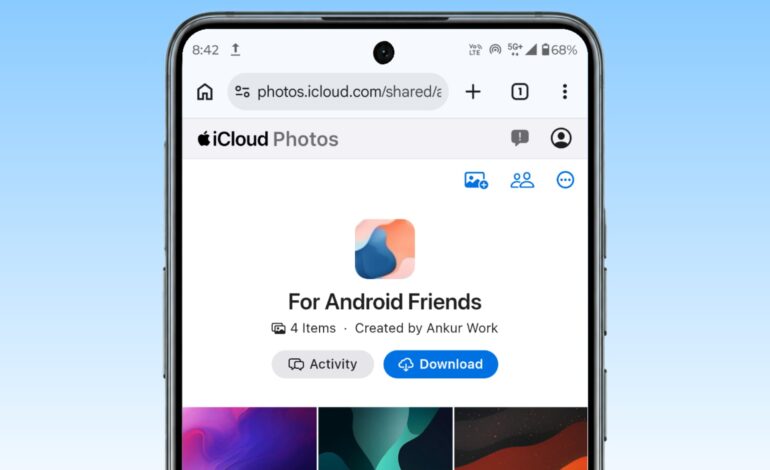 Cómo compartir fotos y vídeos en álbumes de iCloud desde Android: una guía sencilla