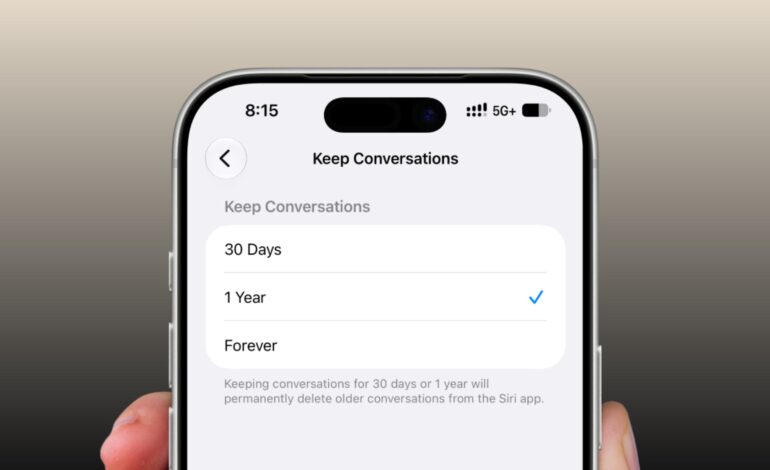 Cómo evitar que Siri guarde tus conversaciones para siempre
