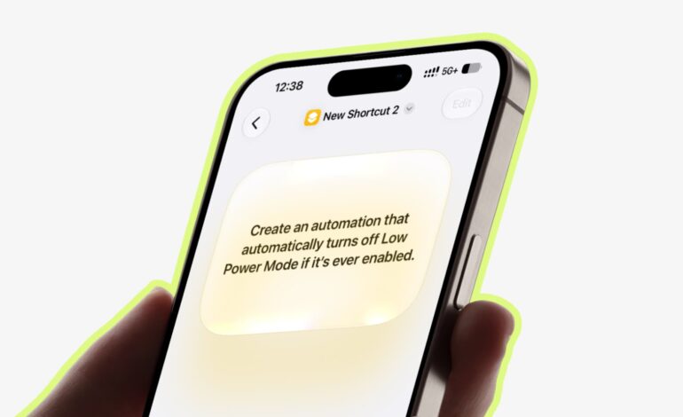 Cómo evitar que tu iPhone active Low Power Mode sin que se lo pidas