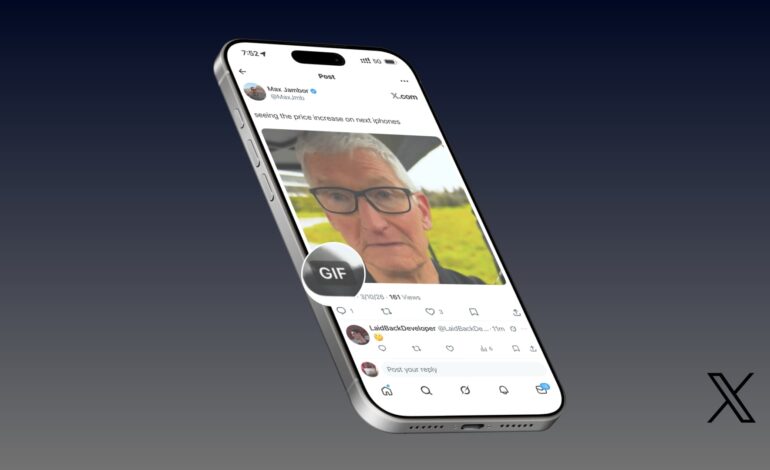 Cómo guardar GIFs de X en la app de Fotos del iPhone
