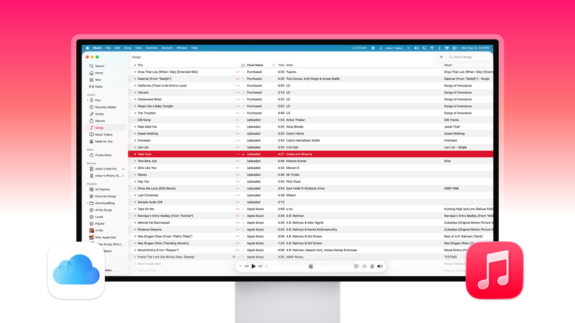 Cómo limpiar tu iCloud de música subida