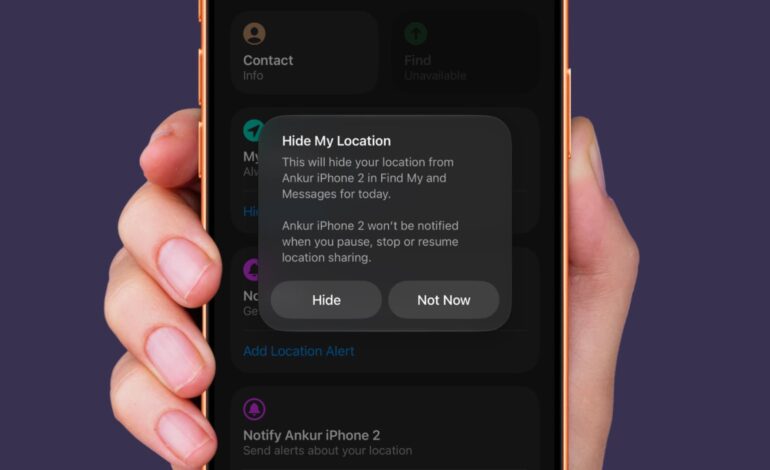 Cómo ocultar tu ubicación en Find My de iOS 27 sin que se enteren