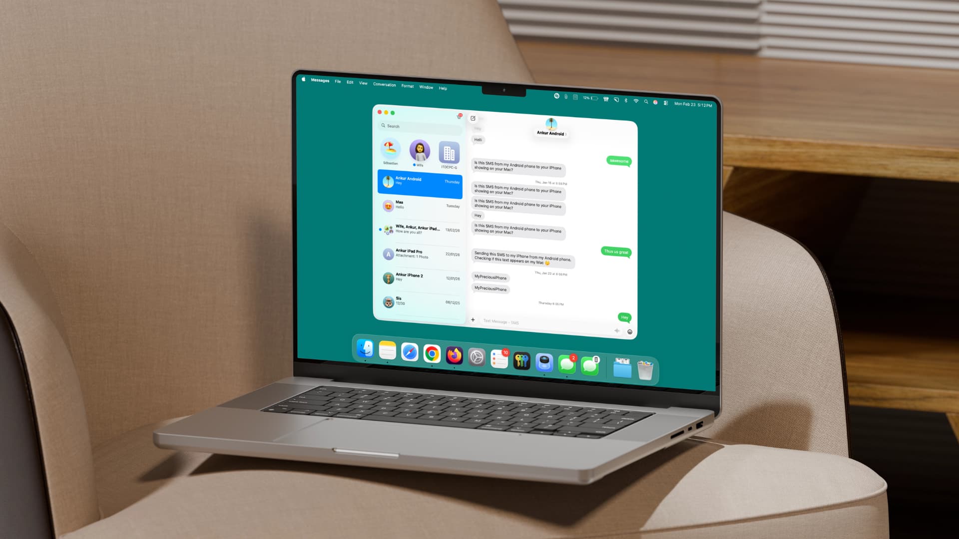 Cómo tener todos tus mensajes de iPhone en tu Mac sin complicaciones