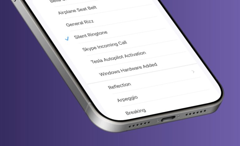 Cómo y por qué conseguir un tono de llamada silencioso en tu iPhone