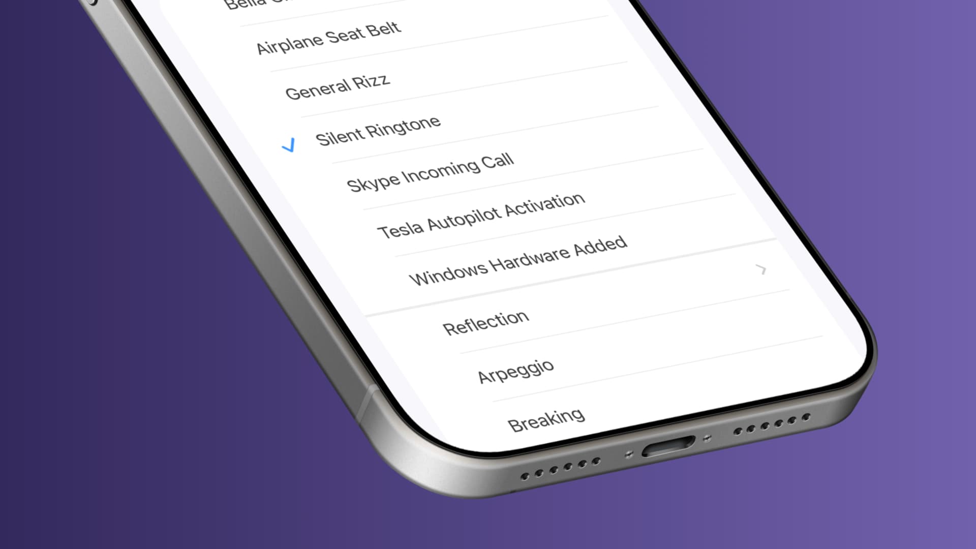 Cómo y por qué conseguir un tono de llamada silencioso en tu iPhone