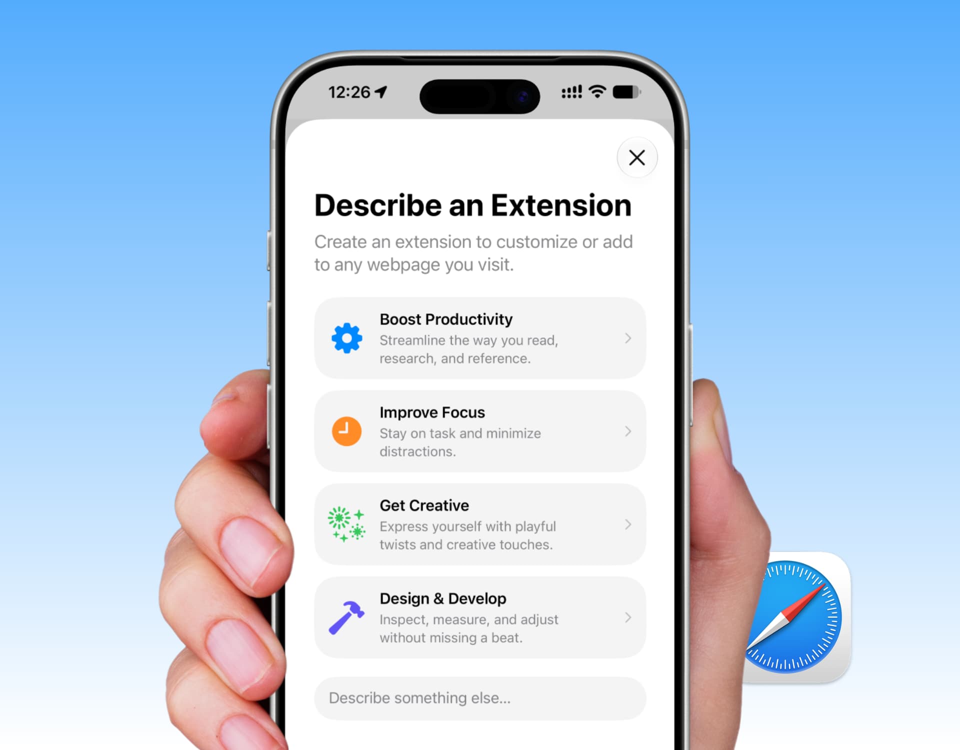 Crea tus propias extensiones de Safari en macOS 27 y iOS 27 fácilmente
