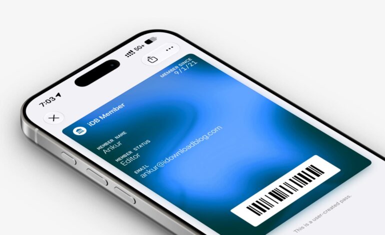 Crea tus propios pases en la app Wallet de iOS 27 y lleva todo contigo