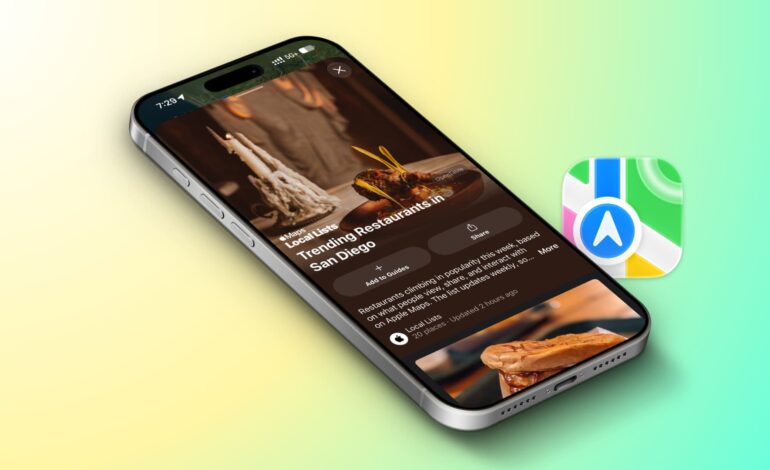 Descubre cómo aprovechar las Listas Locales en Apple Maps con iOS 27