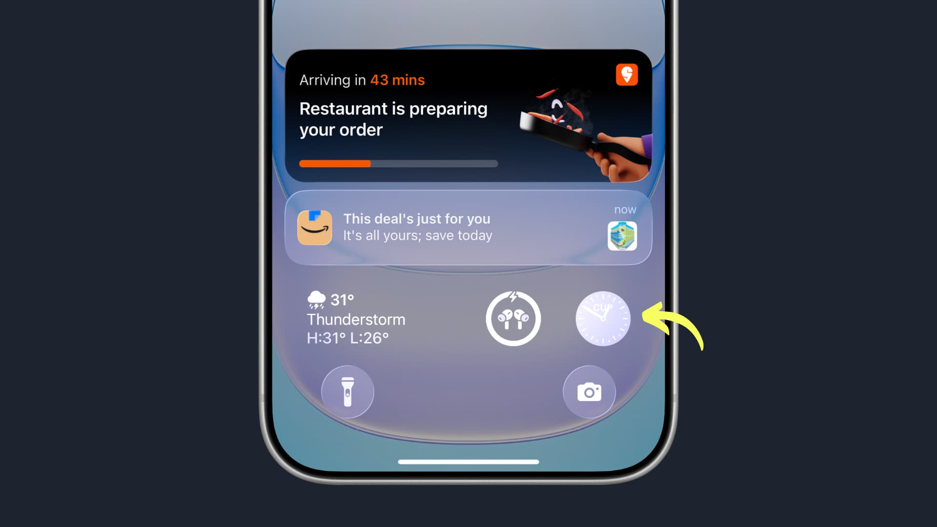 Descubre cómo colocar los widgets de la pantalla de bloqueo en la parte baja del iPhone o iPad