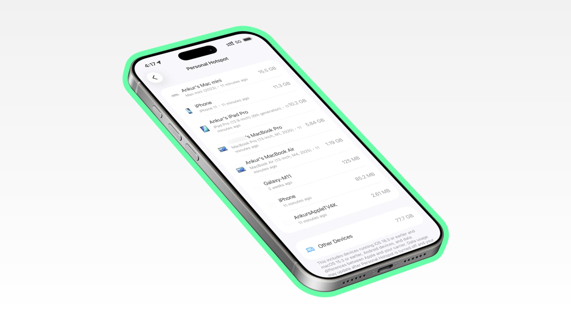 Descubre cómo controlar el uso de datos de tu Hotspot Personal en el iPhone