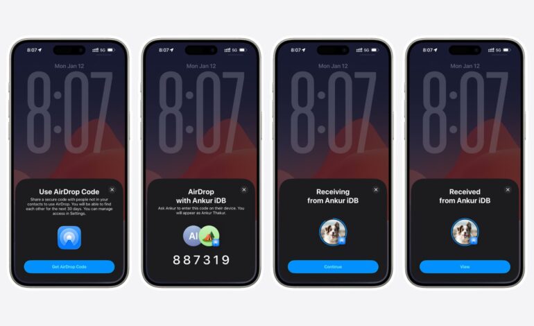 Descubre cómo usar la nueva función de Contactos en AirDrop para iPhone y Mac