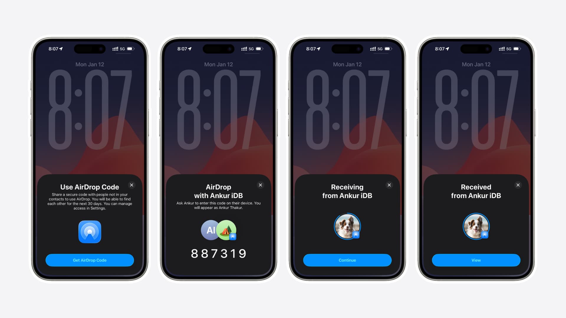 Descubre cómo usar la nueva función de Contactos en AirDrop para iPhone y Mac