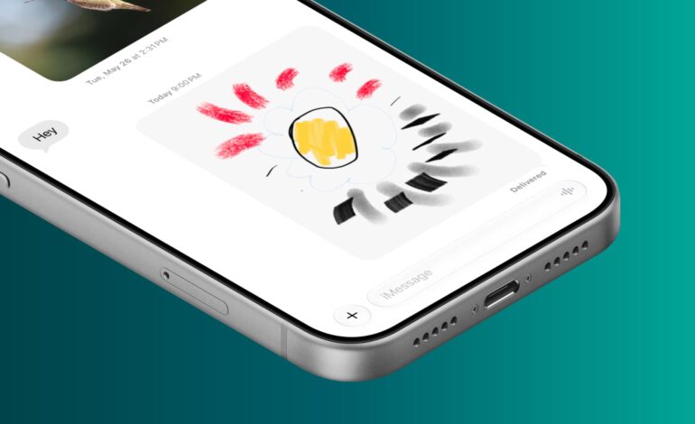 Descubre la nueva herramienta de dibujo en la app de Mensajes de iOS 27