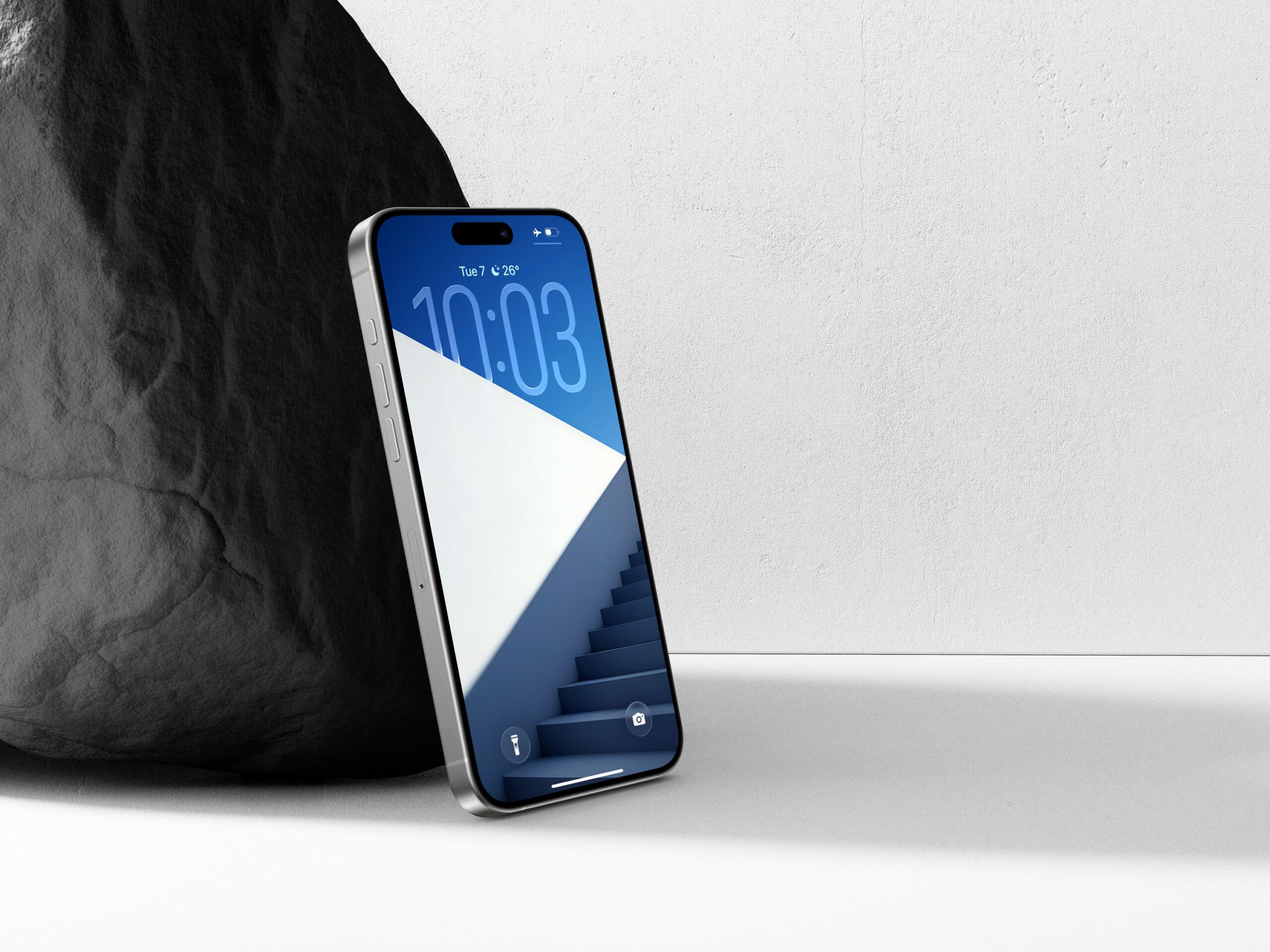 Descubre los fondos de pantalla más impactantes de escaleras para tu iPhone