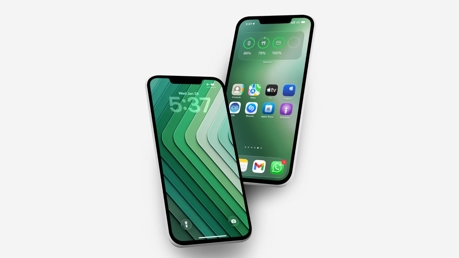 Descubre los nuevos fondos de pantalla de laberinto multicolor para tu iPhone