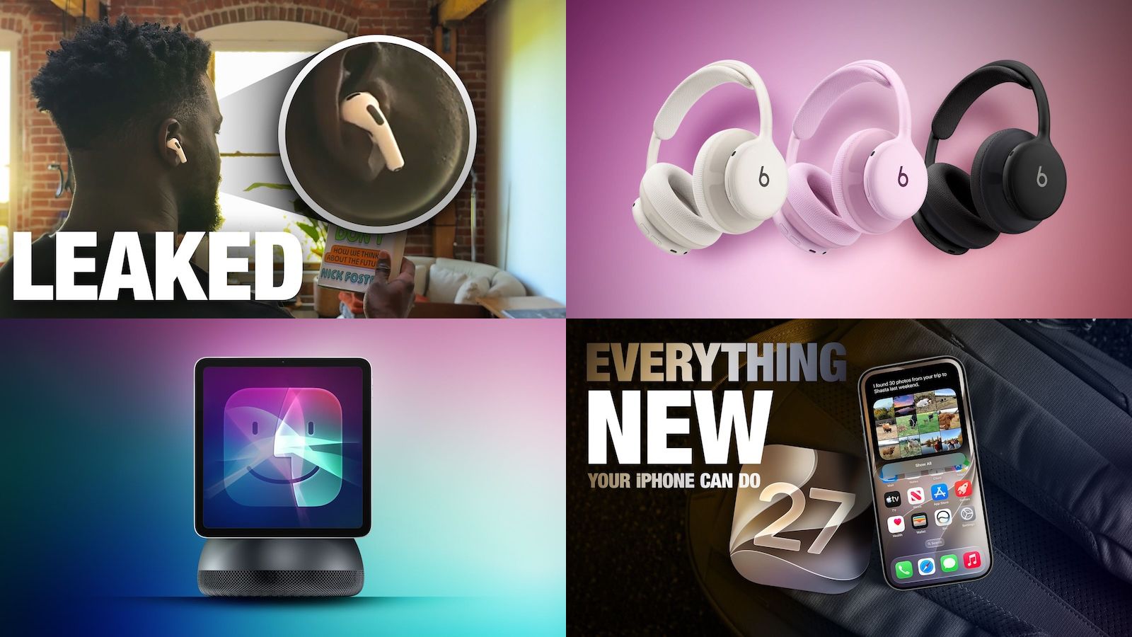 Filtraciones de Apple: Nuevos AirPods con Cámara y Auriculares Beats 360