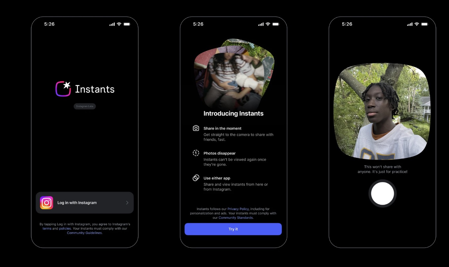 Meta lanza Instants: la nueva apuesta de Instagram por las fotos efímeras