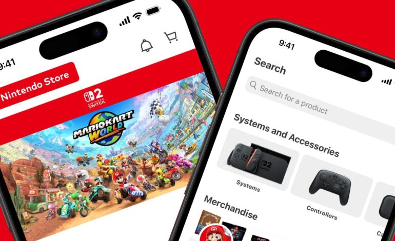 Nintendo lanza su nueva app “Nintendo Store” para iPhone