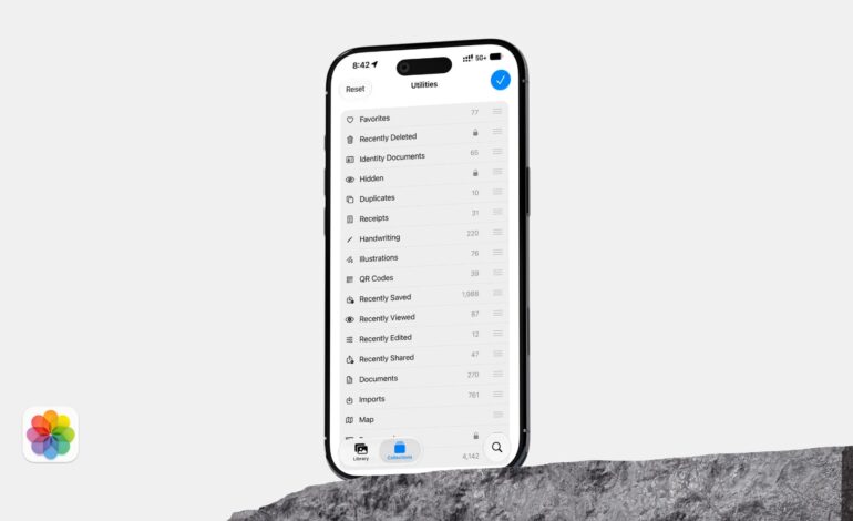 Organiza tus fotos de documentos de identidad en el iPhone fácilmente