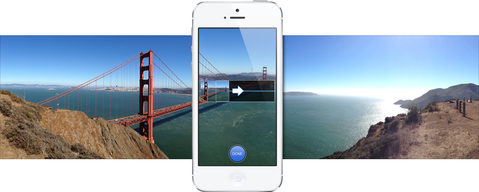 Cambia el sentido al hacer fotos panorámicas con tu iPhone 5