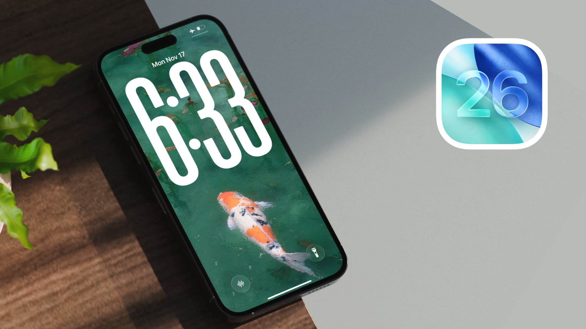 Personaliza el reloj de tu iPhone con iOS 26 y dale un toque único