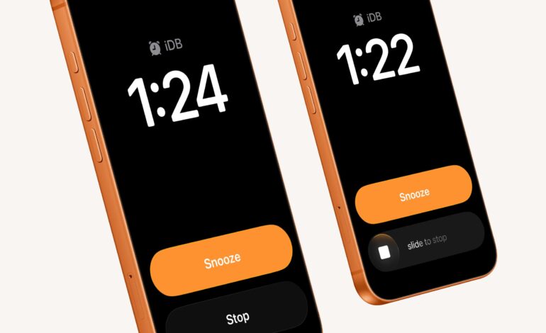 Recupera el botón de detener la alarma en tu iPhone con iOS 26