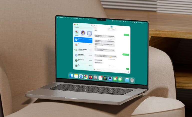 Sincroniza tus mensajes de iPhone en tu Mac sin complicaciones