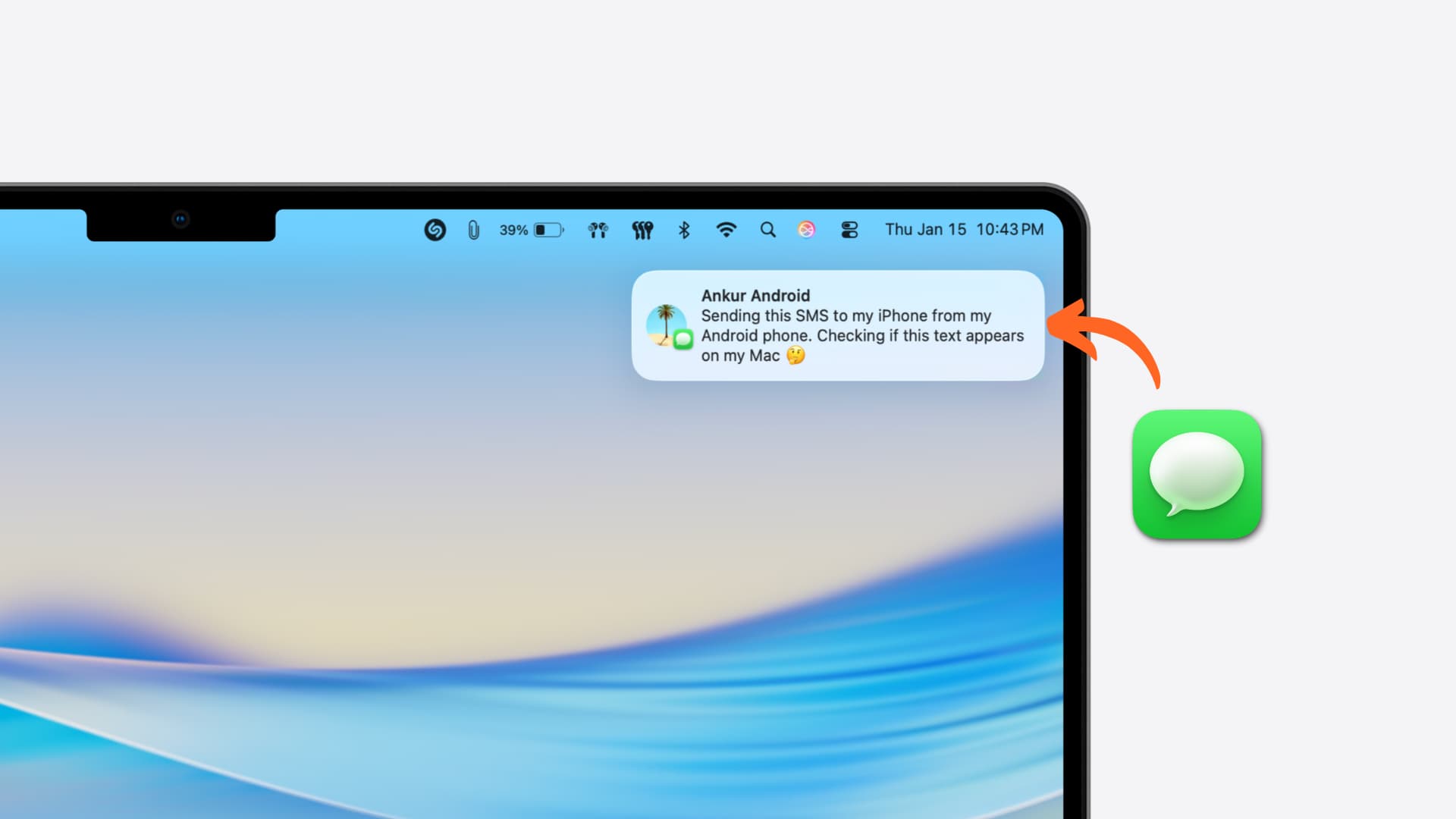 Soluciones para que tus mensajes del iPhone lleguen al Mac con macOS Tahoe