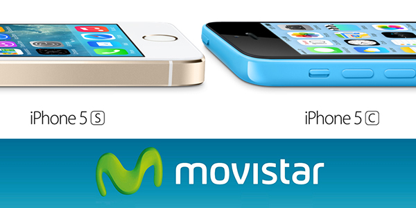iphone 5S y iPhone 5C con Movistar