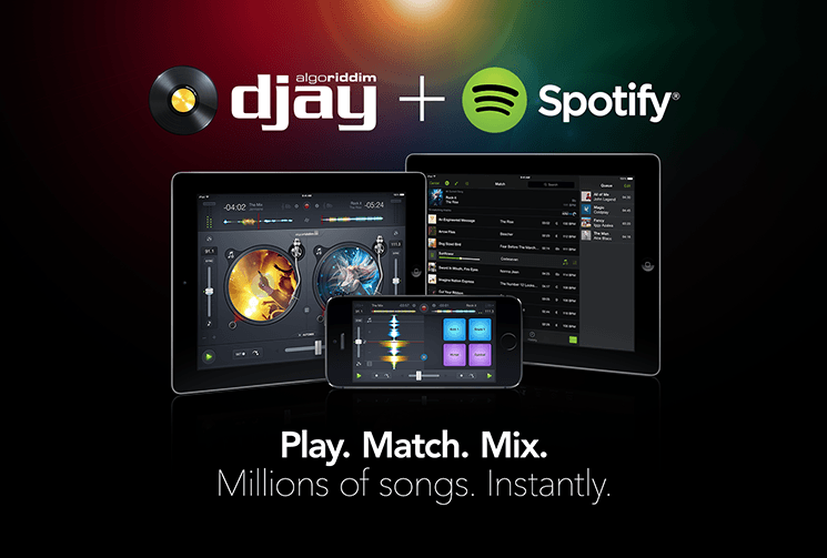 Spotify se Integra con Djay 2 para iPhone y iPad de Algoriddim