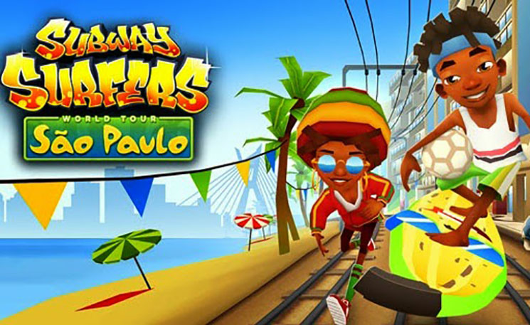Subway Surfers para iOS Se Actualiza para el Mundial 2014 de Brasil