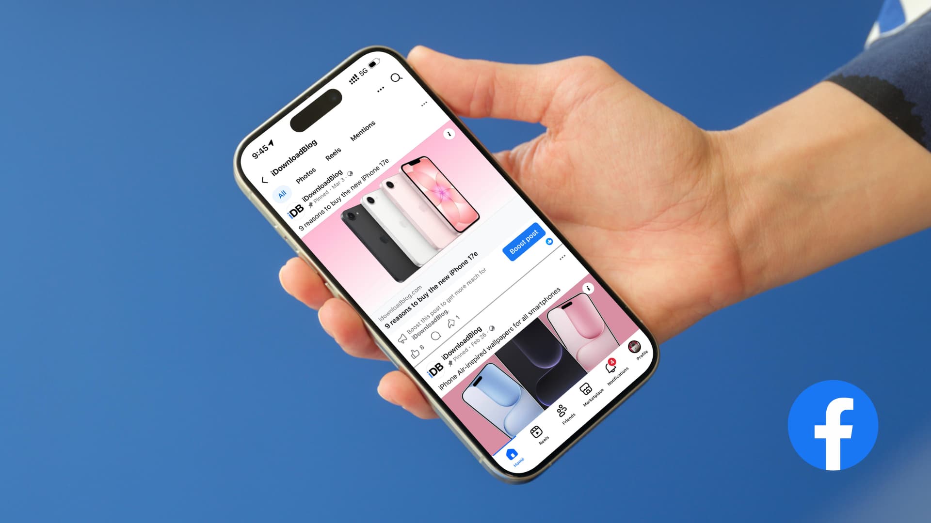 ¿Cómo limpiar la caché de Facebook en tu iPhone o iPad?