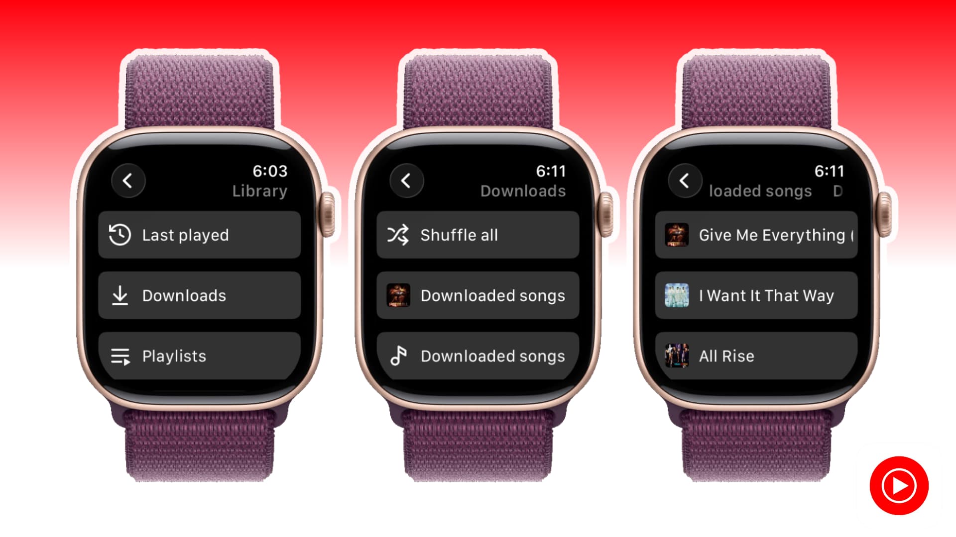 ¿Puedes escuchar YouTube Music sin conexión en tu Apple Watch?