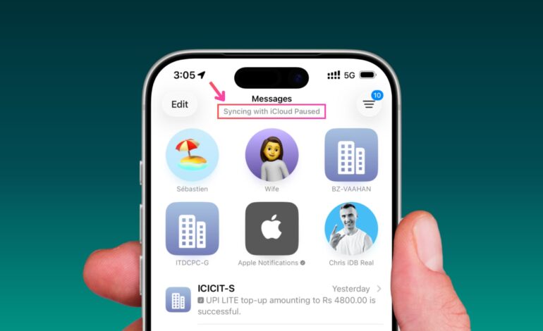 ¿Tu iPhone te dice que la sincronización con iCloud está pausada? Aquí te contamos cómo solucionarlo.